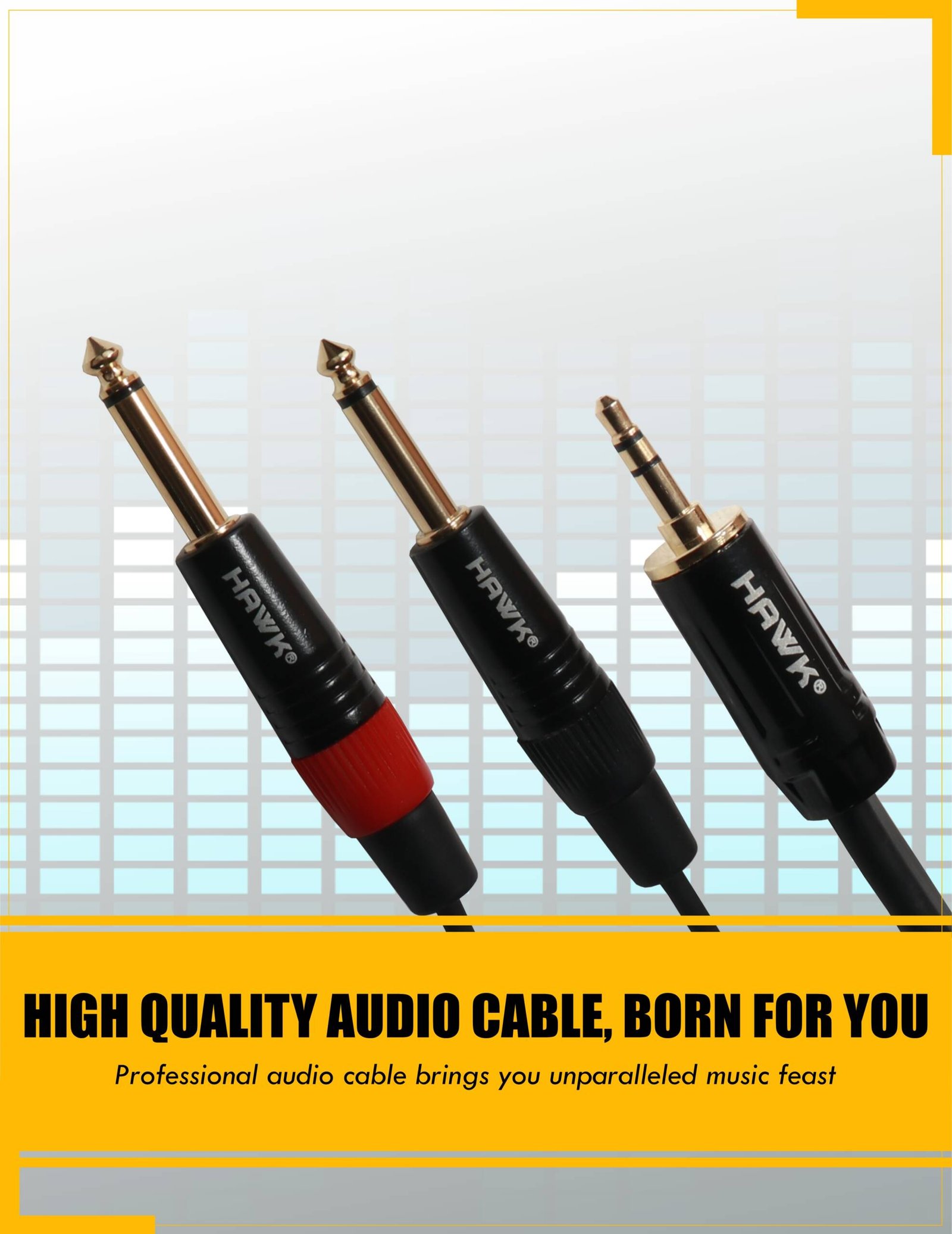 TMPLU01.5-Y Cable EP To Dual TS MALE – 1.5Meter
