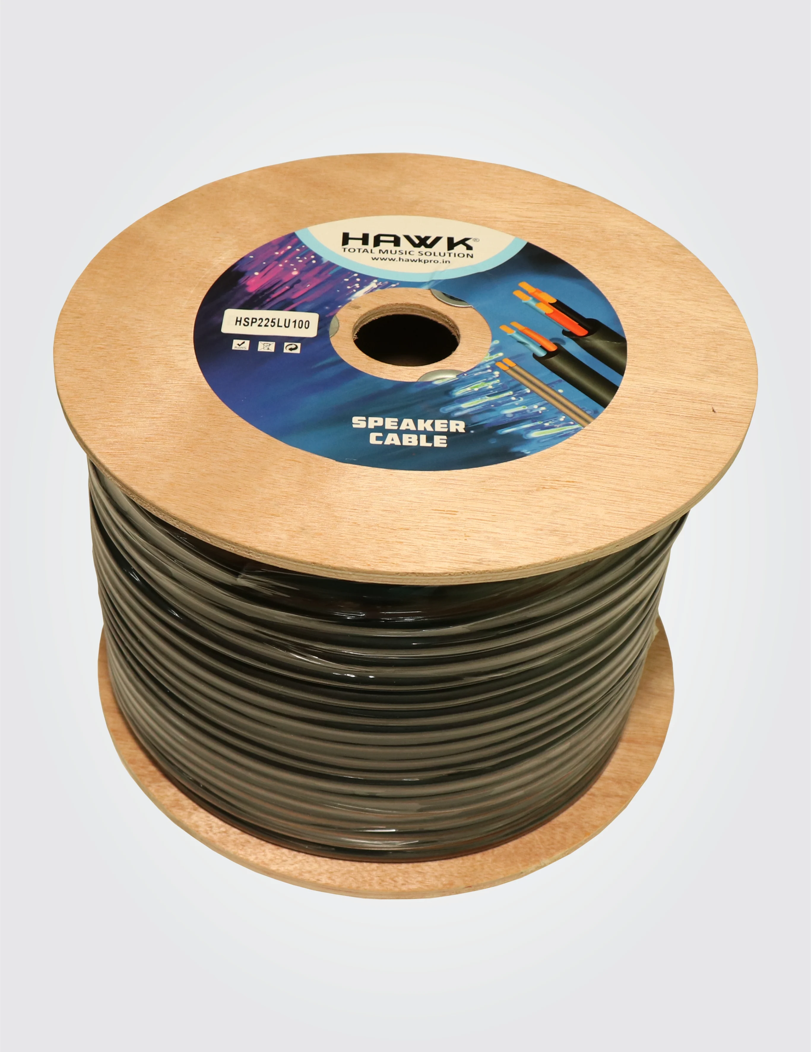 Hawk HSP225LU100, 2.50 sq mm 2 core speaker cable
