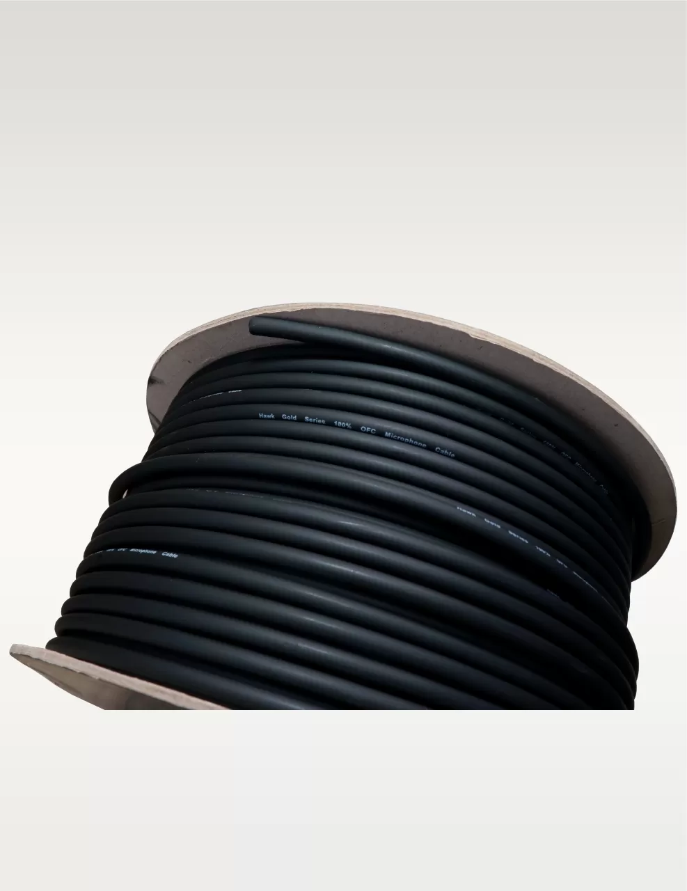Hawk HMC012-BK Gold Series Microphone Cable Roll 100 Meter