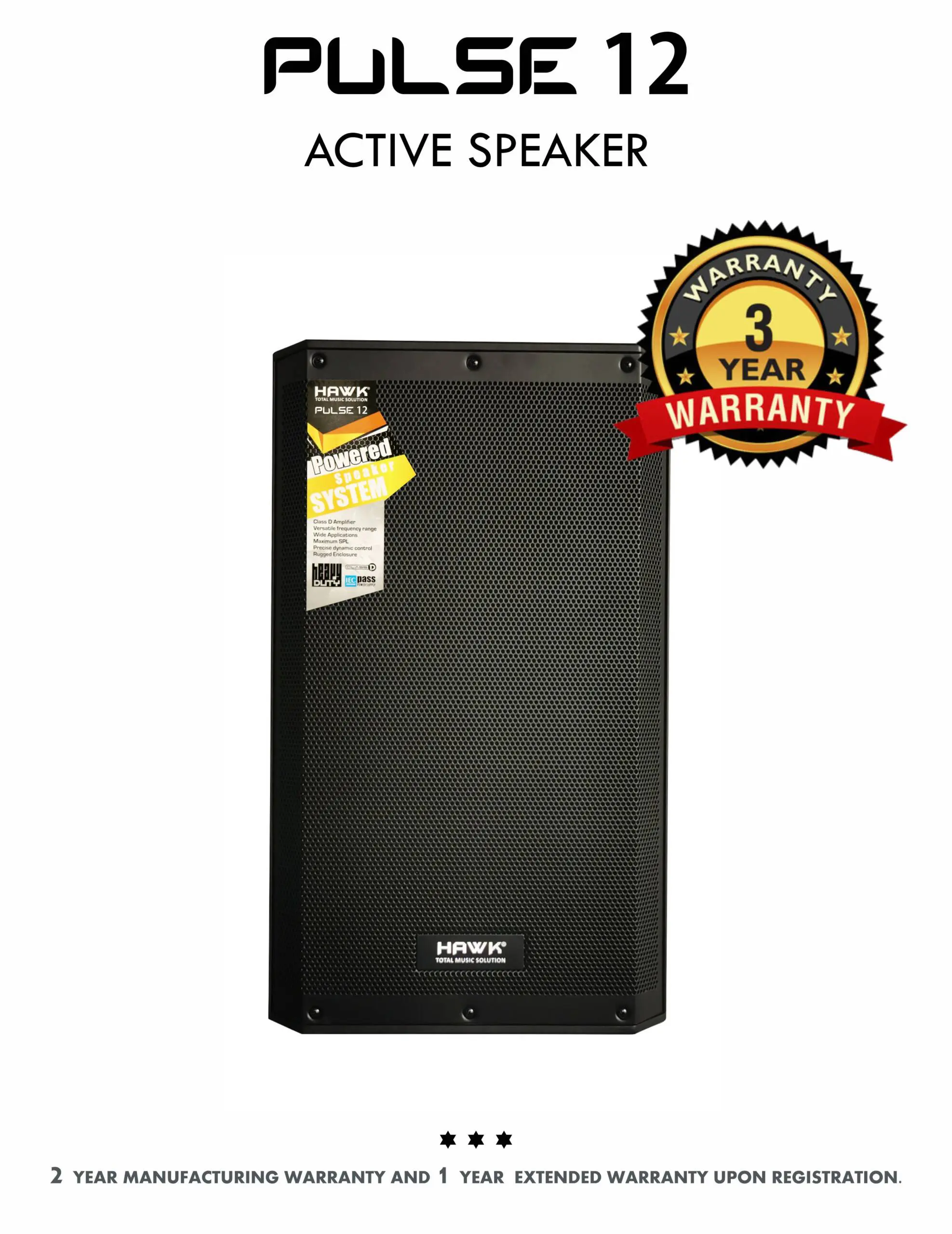 PULSE 12 – 1000 Watts 12″ inches Active