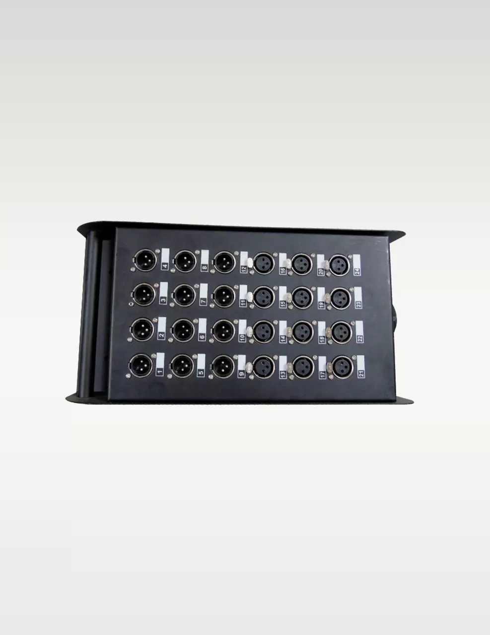 Hawk SB1212, Heavy duty Stage Box for Snake Cable, 12 Input and 12 Out with connectors