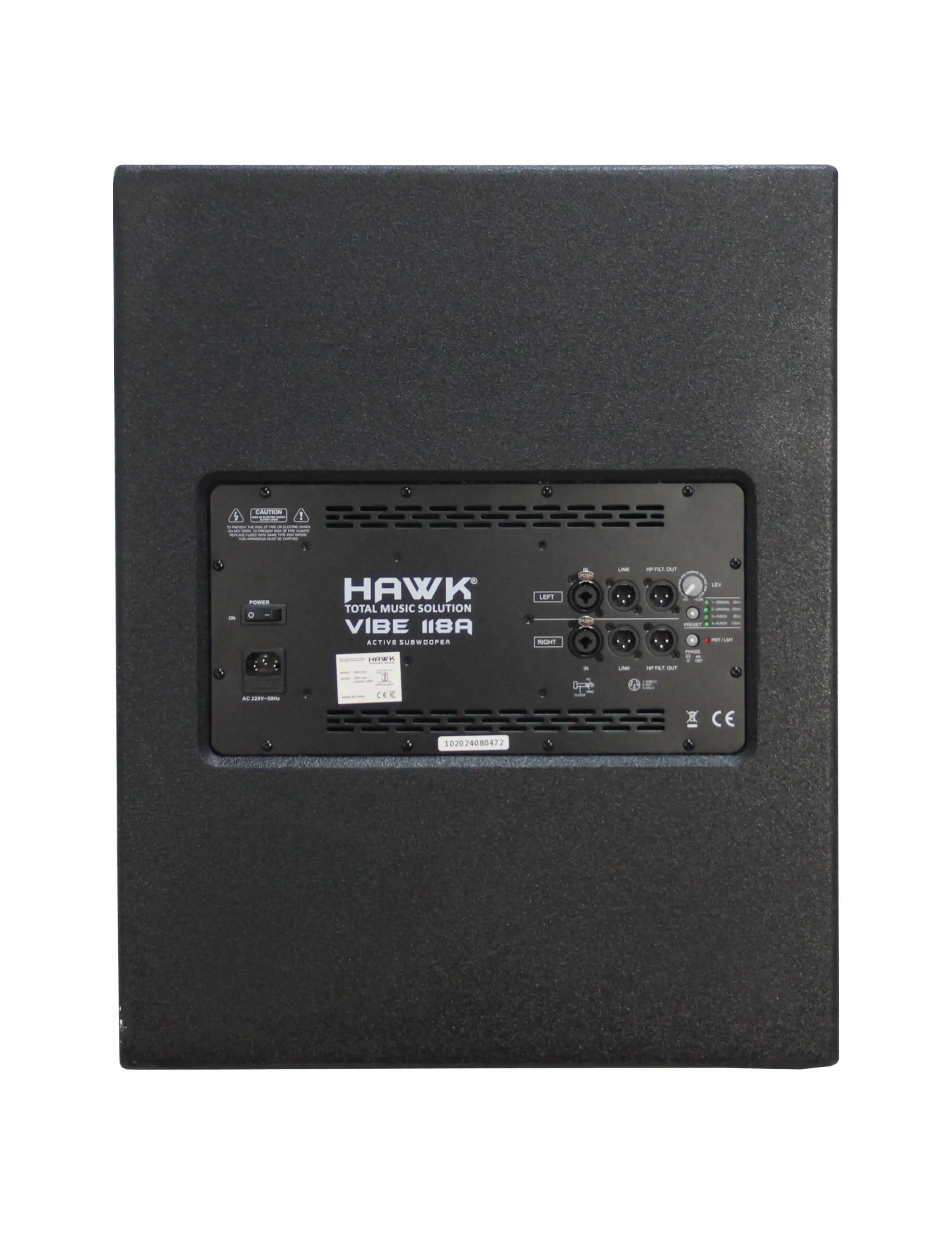 VIBE 118 A 2600 Watts 18″ Inches Active Subwoofer