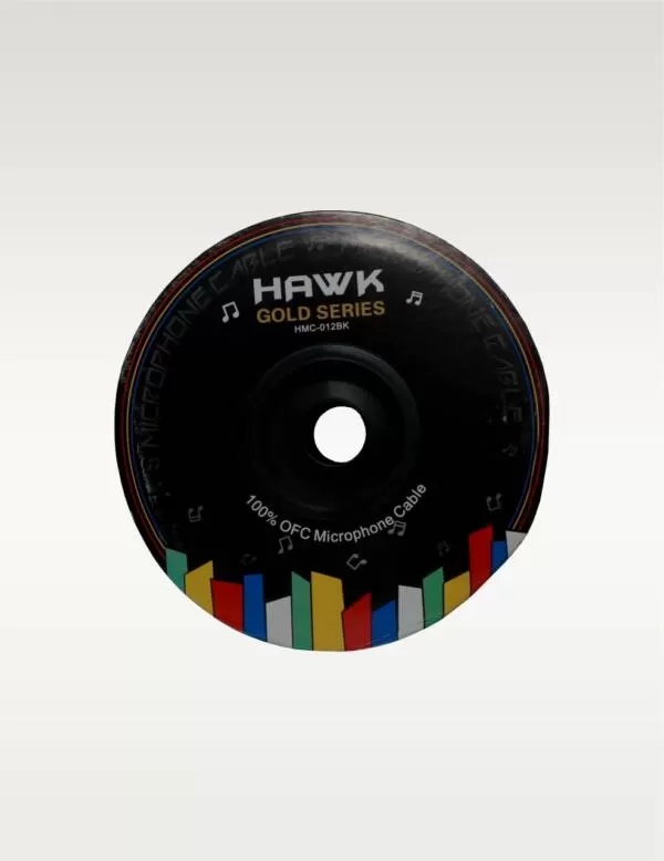 Hawk HMC012-BK Gold Series 100 Meter Microphone Cable Roll