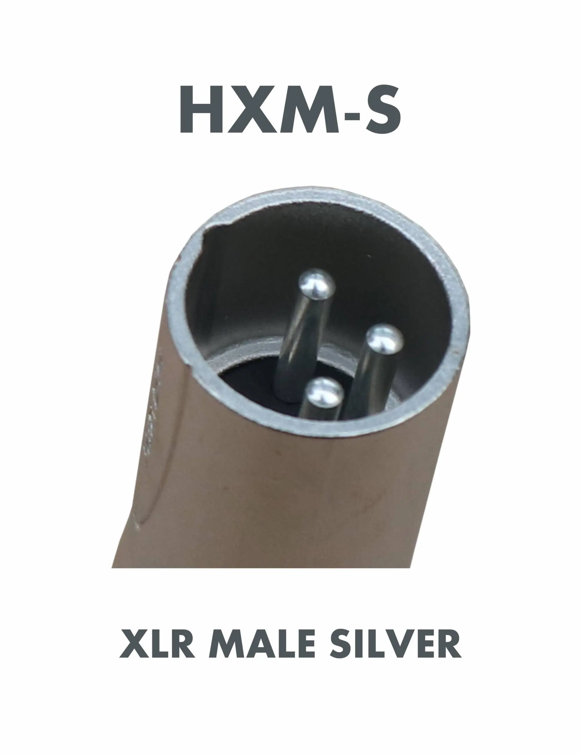 HXM-S 3-Pin XLR Male Connector (Pair)
